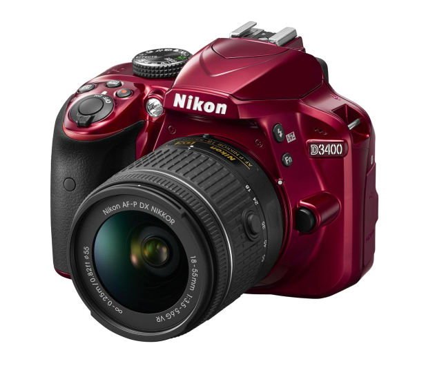 Nikon D3400 + AF-P 18-55 VR Red - 1450277 - zdjęcie 2